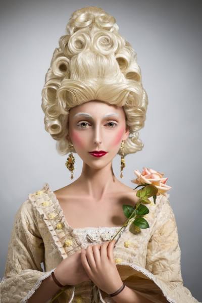Photograph Quality Pixels Baroque Doll on One Eyeland